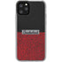 Elephant Print Red Sneakerhead iPhone 11 Pro Clear Case