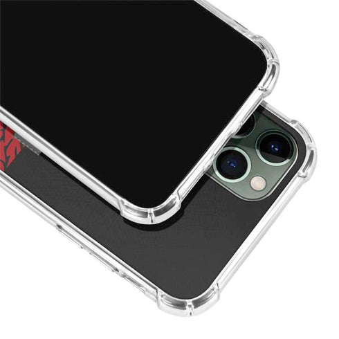 Elephant Print Red Sneakerhead iPhone 11 Pro Max Clear Case