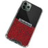 Elephant Print Red Sneakerhead iPhone 11 Pro Max Clear Case