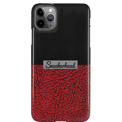 Elephant Print Red Sneakerhead iPhone 11 Pro Max Lite Case