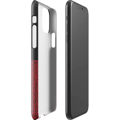 Elephant Print Red Sneakerhead iPhone 11 Pro Max Lite Case