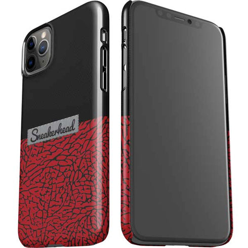 Elephant Print Red Sneakerhead iPhone 11 Pro Max Lite Case