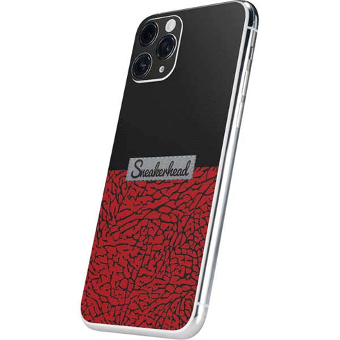 Elephant Print Red Sneakerhead iPhone 11 Pro Skin