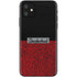 Elephant Print Red Sneakerhead iPhone 11 Skin