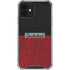Elephant Print Red Sneakerhead iPhone 12 Clear Case