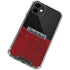Elephant Print Red Sneakerhead iPhone 12 Clear Case