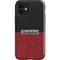 Elephant Print Red Sneakerhead iPhone 12 Impact Case