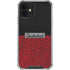 Elephant Print Red Sneakerhead iPhone 12 Mini Clear Case