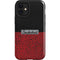 Elephant Print Red Sneakerhead iPhone 12 Mini Impact Case