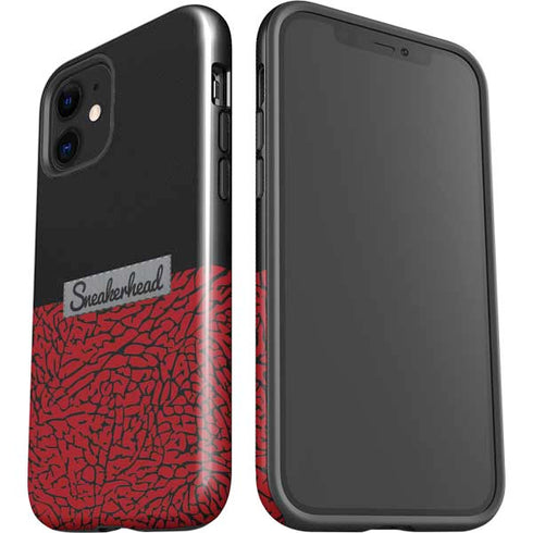 Elephant Print Red Sneakerhead iPhone 12 Mini Impact Case