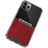 Elephant Print Red Sneakerhead iPhone 12 Pro Clear Case