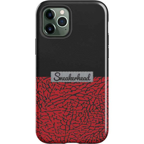Elephant Print Red Sneakerhead iPhone 12 Pro Max Impact Case