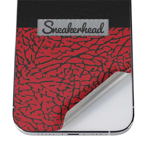 Elephant Print Red Sneakerhead iPhone 12 Pro Max Skin
