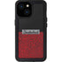 Elephant Print Red Sneakerhead iPhone 13 Mini Waterproof Case