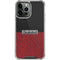 Elephant Print Red Sneakerhead iPhone 13 Pro Max Clear Case