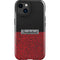 Elephant Print Red Sneakerhead iPhone 15 Plus Impact Case
