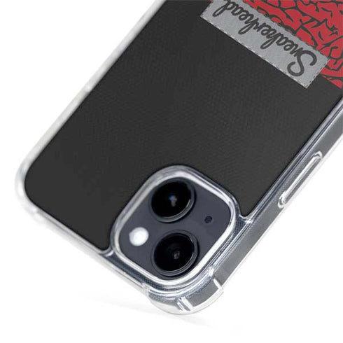 Elephant Print Red Sneakerhead iPhone 15 Plus MagSafe Case