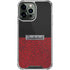 Elephant Print Red Sneakerhead iPhone 14 Pro Max Clear Case