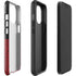 Elephant Print Red Sneakerhead iPhone 14 Pro Max Impact Case