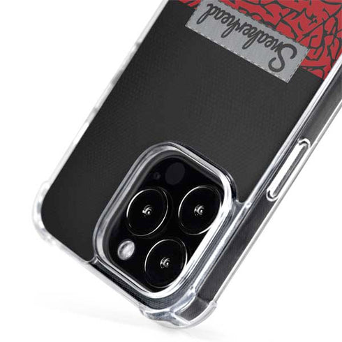 Elephant Print Red Sneakerhead iPhone 14 Pro Max MagSafe Case