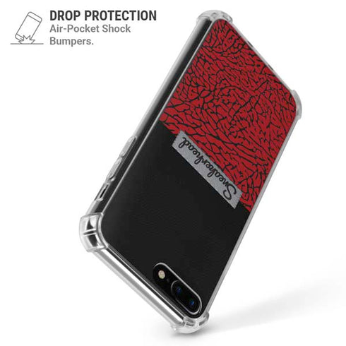 Elephant Print Red Sneakerhead iPhone 7/8 Plus Clear Case