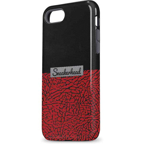 Elephant Print Red Sneakerhead iPhone 8 Pro Case