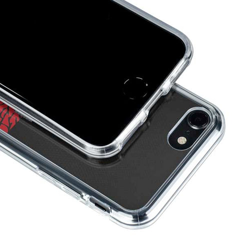 Elephant Print Red Sneakerhead iPhone SE (2nd & 3rd Gen) Clear Case
