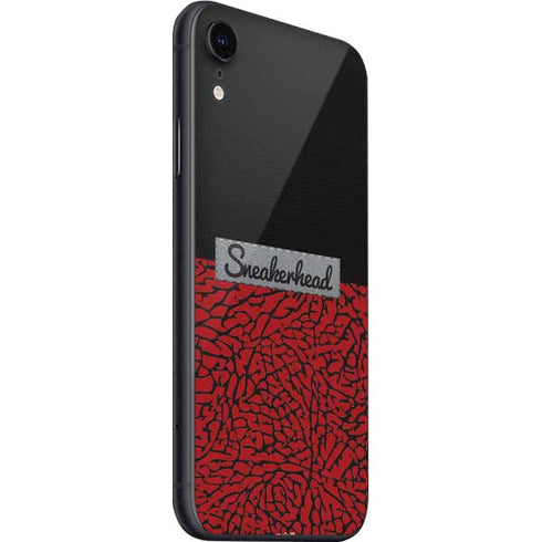 Elephant Print Red Sneakerhead iPhone SE (2nd & 3rd Gen) Skin