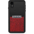 Elephant Print Red Sneakerhead iPhone XR Waterproof Case