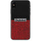 Elephant Print Red Sneakerhead iPhone XS Skin