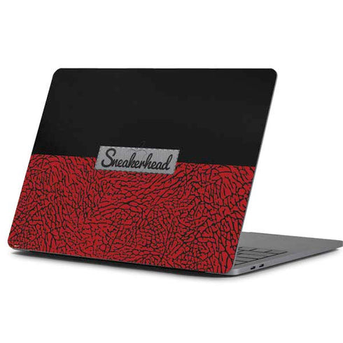 Elephant Print Red Sneakerhead Apple MacBook Pro 13-inch Skin