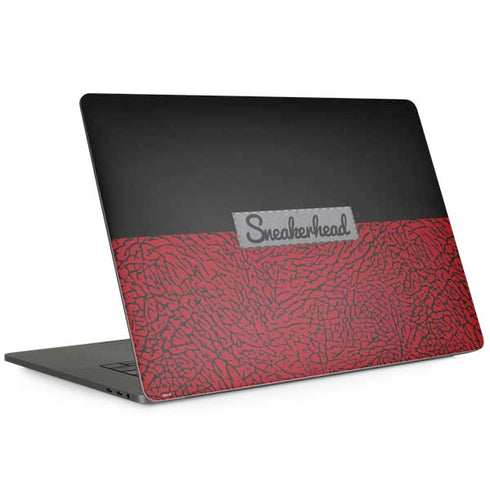 Elephant Print Red Sneakerhead Apple MacBook Pro 15-inch Skin