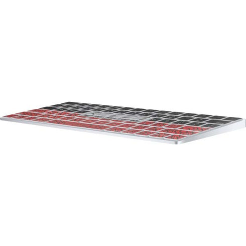 Elephant Print Red Sneakerhead Magic Keyboard Skin