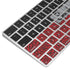Elephant Print Red Sneakerhead Magic Keyboard Skin