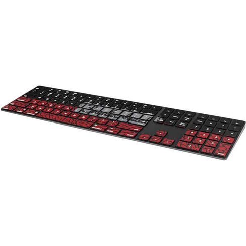 Elephant Print Red Sneakerhead Magic Keyboard with Numeric Keypad Skin