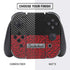 Elephant Print Red Sneakerhead Nintendo Switch Bundle Skin