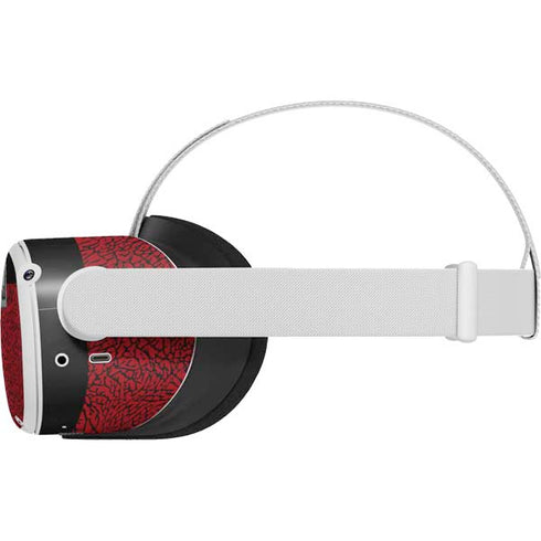 Elephant Print Red Sneakerhead Oculus Quest 2 Skin