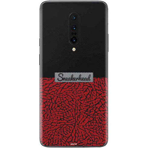 Elephant Print Red Sneakerhead OnePlus 7 Pro Skin