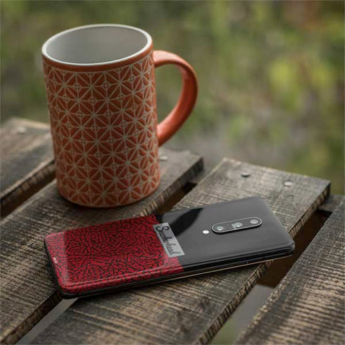 Elephant Print Red Sneakerhead OnePlus 7 Pro Skin