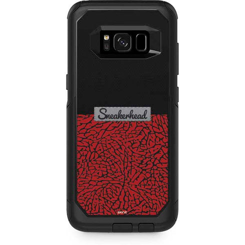 Elephant Print Red Sneakerhead Otterbox Commuter Galaxy Skin