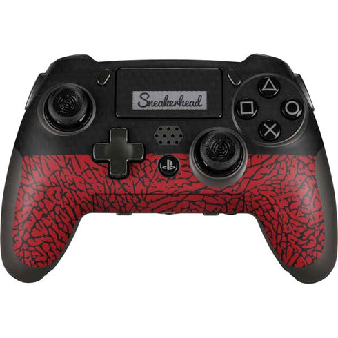 Elephant Print Red Sneakerhead PlayStation Scuf Vantage 2 Controller Skin
