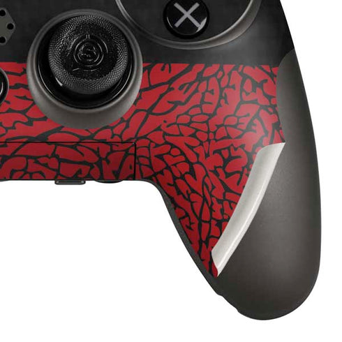 Elephant Print Red Sneakerhead PlayStation Scuf Vantage 2 Controller Skin