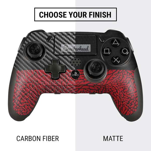 Elephant Print Red Sneakerhead PlayStation Scuf Vantage 2 Controller Skin