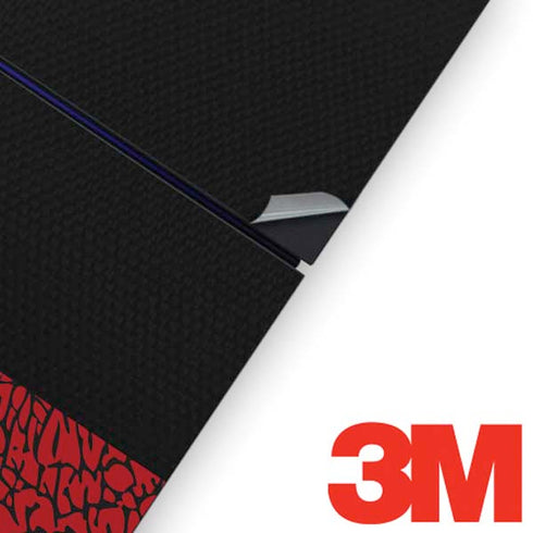 Elephant Print Red Sneakerhead PS4 Console and Controller Bundle Skin