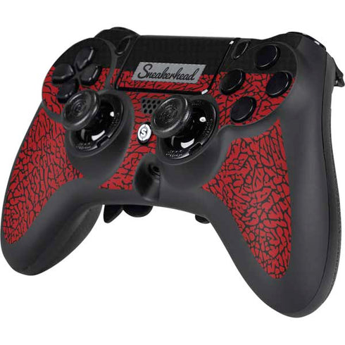 Elephant Print Red Sneakerhead PS4/PC SCUF Impact Controller Skin