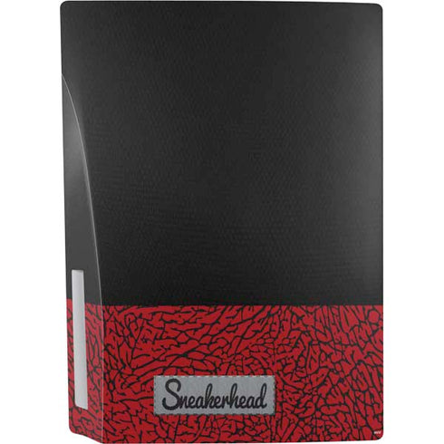 Elephant Print Red Sneakerhead PS5 Bundle Skin