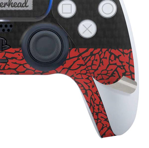 Elephant Print Red Sneakerhead PS5 Bundle Skin
