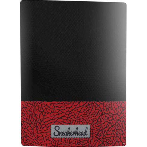 Elephant Print Red Sneakerhead PS5 Digital Edition Bundle Skin