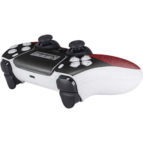 Elephant Print Red Sneakerhead PS5 Controller Skin