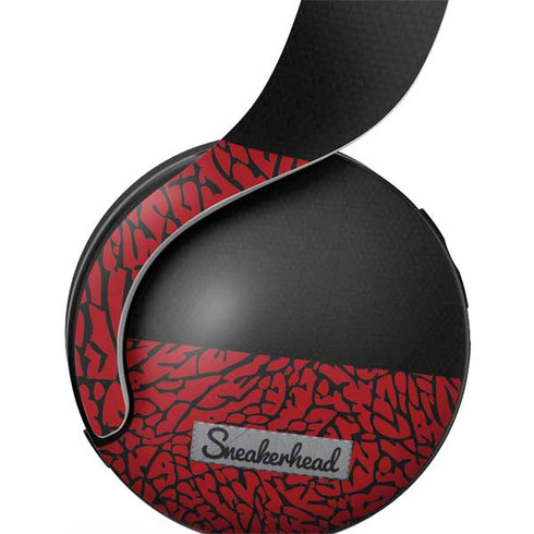 Elephant Print Red Sneakerhead PULSE 3D Wireless Headset for PS5 Skin